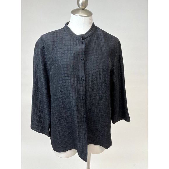 Eilieen Fisher Button Front Jacket - Picture 1 of 3